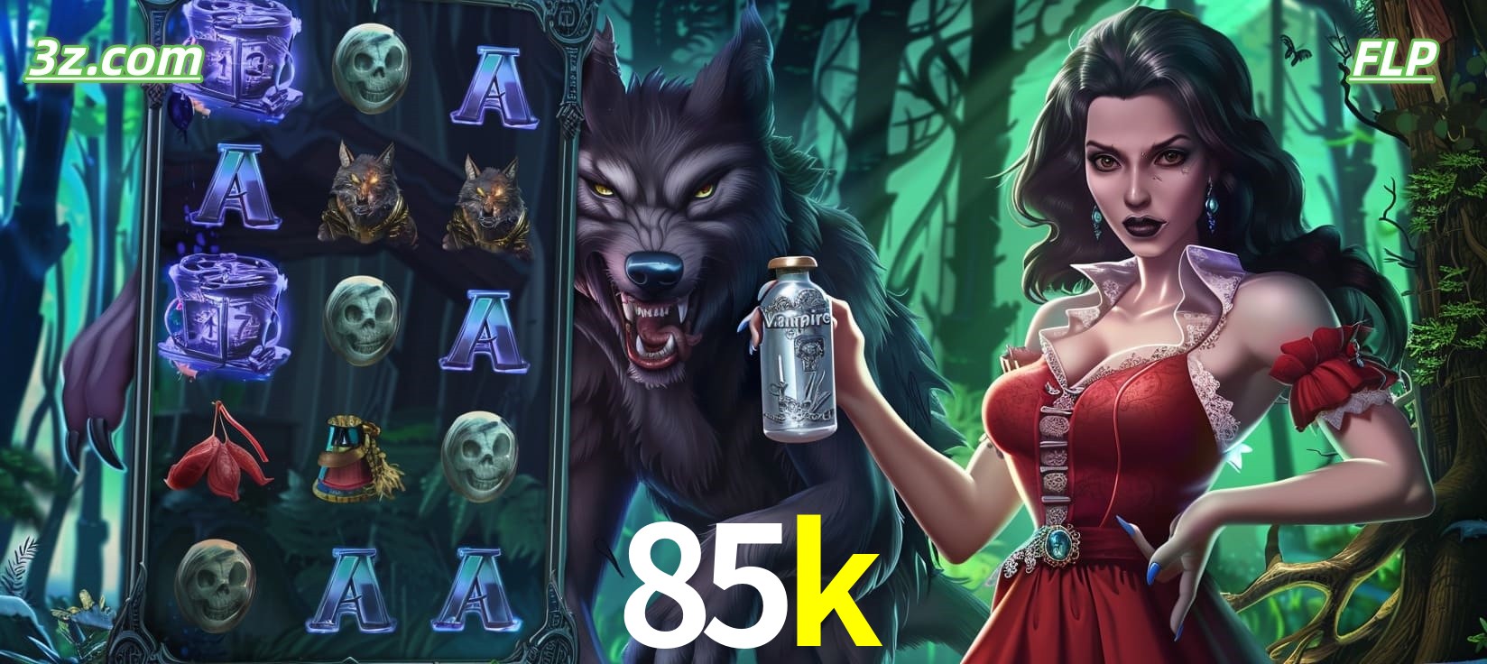 Slots online tema de lobisomem e vampira no 85k cassino Brasil