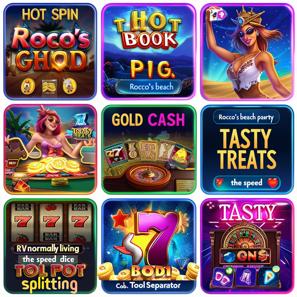 85k caça-níqueis online com jogos populares como Hot Spin, Gold Cash e Tasty Treats