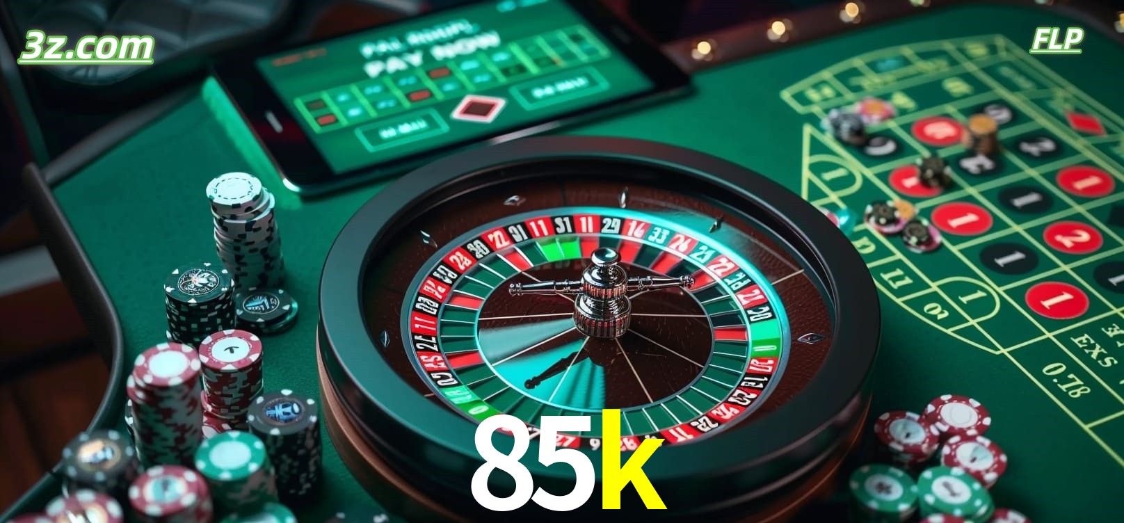 Cassino online 85k com roleta ao vivo e apostas emocionantes