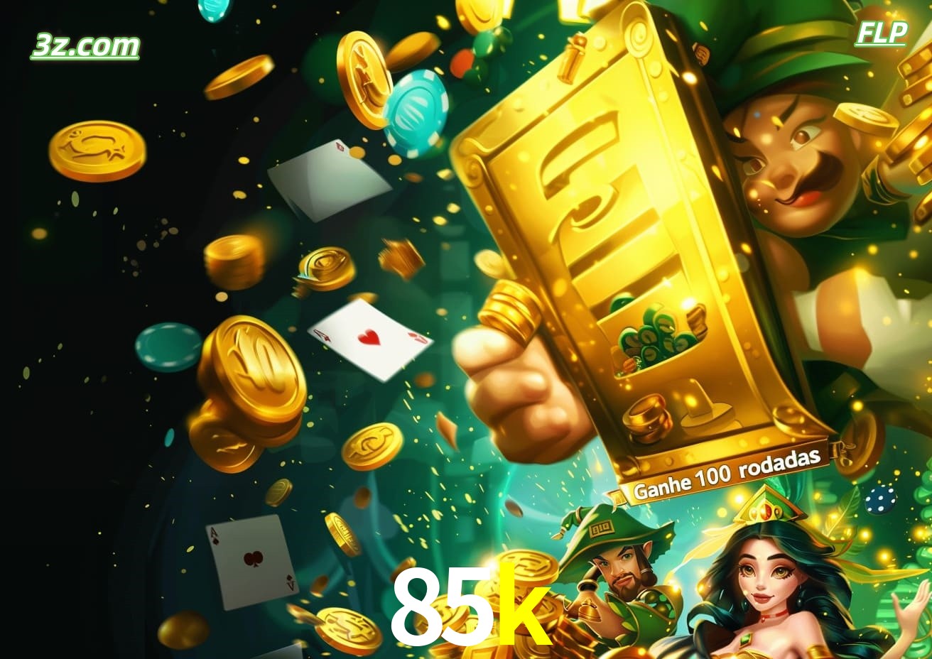 Cassino online 85k Brasil com caça-níqueis e bônus de 100 rodadas grátis