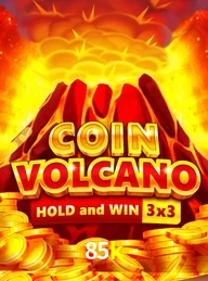 Jogue Coin Volcano slot 3x3 no 85k e ganhe grandes recompensas